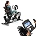 Hop-Sport Liegeergometer HS-070L - Liegeheimtrainer mit Bluetooth & App-Steuerung, 12 Trainingsprogramme Sitzergometer max. Nutzergewicht 150 kg (Silber/Schwarz)