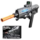 SOFITEN Automic Gel Ball Blaster High Speed of 180+FPS Gel Gun Blaster with Stylish Running Lights & 40,000 Rounds Electric Toy Gun Easter Birthday Gifts for Age 14+