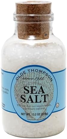 Olde Thompson Sea Salt, Coarse Grain, Refill For Salt Grinders, 13.2 Ounce