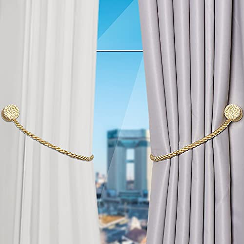 Xderlin Magnetic Curtain Tiebacks Drapery Window Treament Holdbacks Vs Strong Magnet Modern 16 Inch Modern Outdoor Elegant #TOP4