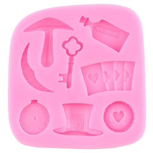 Alice Wonderland silicone molds- set of 4 - Image 8