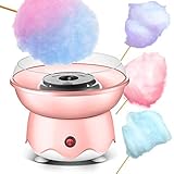 Cotton Candy Machine for Kids, Electric Cotton Candy Maker with Large Food Grade Splash-Proof Plate,...