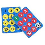 Adecuación para todos los niveles: ideal para su uso por de equipos de todos los niveles, desde aficionados hasta profesionales, para aplicaciones de tablero, accesorios de tablero de estrategia de fútbol, ​​efecto magnético contra el ajedrez