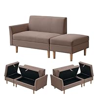 Amazon｜多機能収納付きカチンソファ 3人掛け ソファーベッド