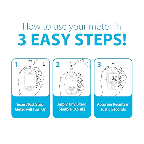HealthPro Glucose Control Solution for Glucose Monitor - Hi & Low, 2 Vials, 3.5ml Each