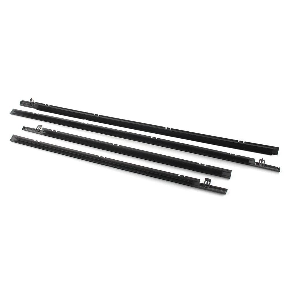 4 x gumowa uszczelka zewnętrzna do szyb drzwi i okien, kompatybilna z Spirior, Accord i Acura TSX (2009-2015).