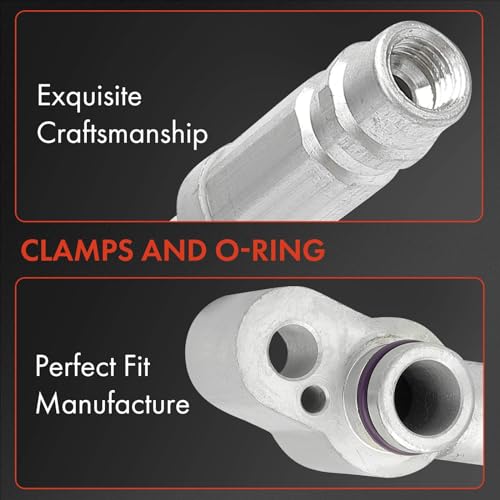 A-Premium A/C Suction Hose Assembly Compatible with Volkswagen & Audi by A-Premium - Used condition - Image 3