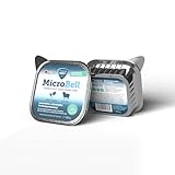 Marsavet - Comida húmeda vegana para perros – MicroBell con proteína microbiana – 300 g. Comida húmeda hipoalergénica sin cereales ni gluten. Innovador alimento vegano completo para perros.