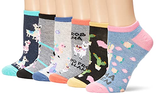 Image of K. Bell women's Fun Food & Drink Low Cut Socks - 6 Pairs - Cool & Cute Novelty Gifts