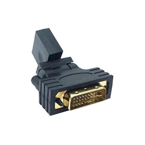 Wpeng HDMI to DVI Adapter Rotate 360 Degree HDMI Female to DVI Male Gold Plating Connector Onverter Adapter Cover