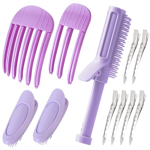 12 ferramentas para amaciar a raiz do cabelo, acessórios para penteados