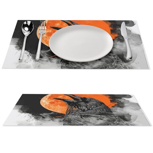Sets de table pour intérieur et extérieur repas conviviaux lot de 4