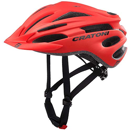 Mountainbike-Helm „Pacer“, rot, matt, Größe L/XL 58-62, Fahrradmaterial, Unisex, für Erwachsene
