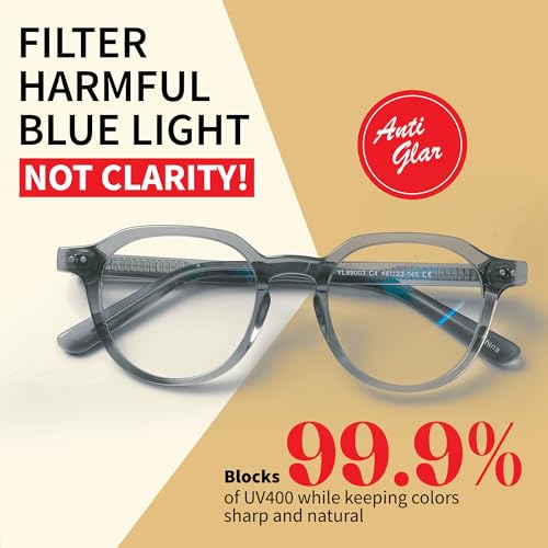 Image of Xenvue Blue Light Blocking Glasses for Men - Premium + Stylish Computer and Screen Eyewear, Reduce Eye Strain