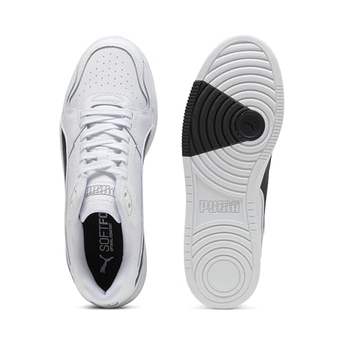 PUMA RBD Break Low Unisex-Sneaker, Weiß/Schwarz, 3.5 UK – Ansicht 4