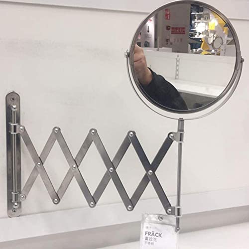 Miroir cosmétique mural extensible de 7 pouces pour éliminer les problèmes de reflets - 8