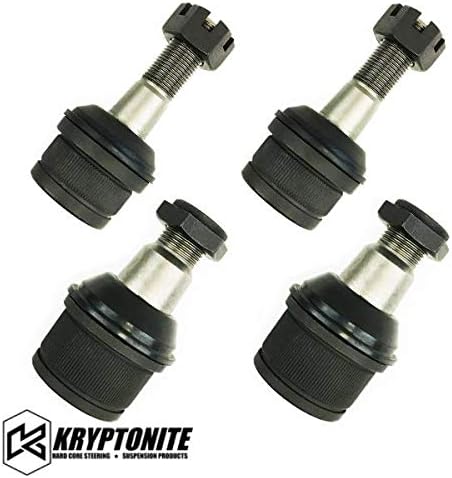 Kryptonite - Paquete de rótula superior e inferior de repuesto resistente 9920BJPACK se adapta solo a F-250  F-350 Super Duty 4WD 1999-2023