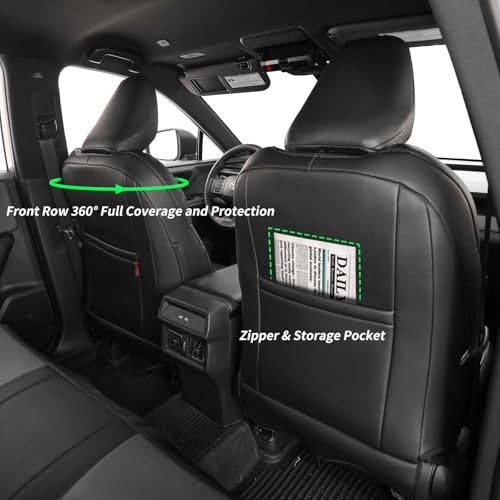 Image of coverdream Seat Covers Fit for Toyota 2026 RAV4 Hybrid(Woodland /Limited)