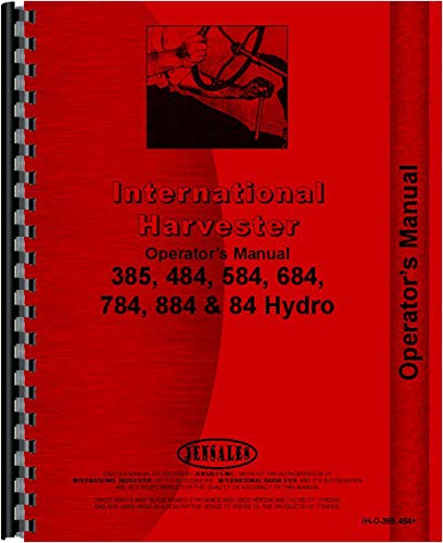 International Harvester 84 Hydro Tractor Operators Manual (1977-1984)