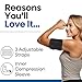 ARMSTRONG AMERICA Bicep Tendonitis Brace, Bicep Band & Upper Arm Compression Sleeve I Triceps & Biceps Muscle Support For Upper Arm Tendonitis Pain Relief Or Bicep Strains (XL 16