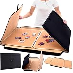Jaques of London Premium Jigsaw Board for 1000 Pieces | Removable Puzzle Mats | Portable Jigsaw Puzzle Storage with Strong Velcro Fastening | Since 1795