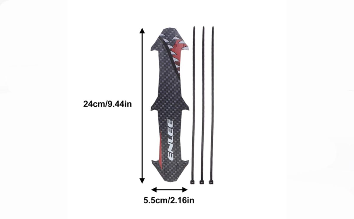 Protection du cadre de VTT, adaptée à la protection des haubans et à la couverture de chaîne, protection durable, facile à installer, protège le cadre et les haubans du vélo.