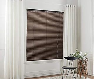 Taiyuhomes Aluminum Venetian Blinds Window Blinds for Kitchen, Office, Bathroom, Bedroom, Living Room (Black,50x130)