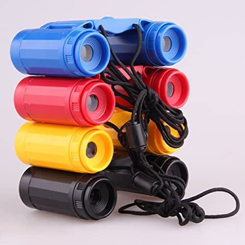 CUDDIKAJI Telescópio binóculo para crianças binóculos de brinquedo para observar crianças ao livre v