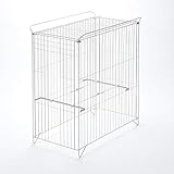 グリーンライフ(GREEN LIFE) オイルヒータ専用ガード 幅44×奥行72×高さ81.5cm タオルハンガー付き OHG-72 ホワイト