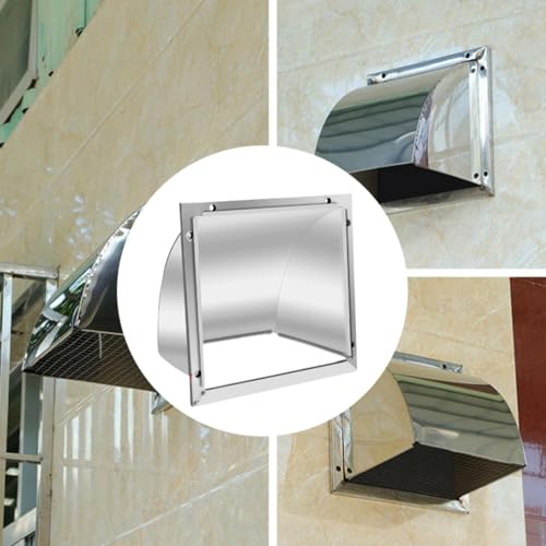 Couvercle de Séchage 10 Inch Anti-vent Grille Murale Inox Évacuation Extérieure