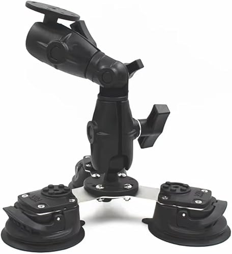 Miniatura 8 de Strg Brazo giratorio de doble enchufe para accesorios de montaje de bola de 1.5 pulgadastamaño C  1.496 in, brazo de doble enchufe de 8.1 pulgadas