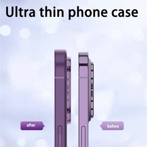 Coque iPhone 13 Pro Max transparente paillettes et compatible charge magnétique