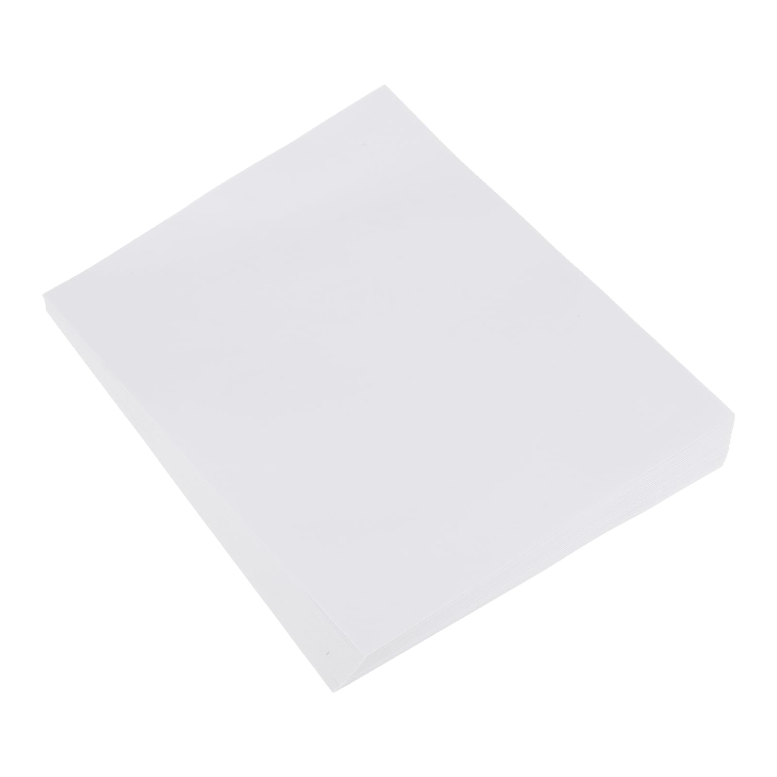 sourcing map 50 Sheet Origami Paper Double Sided White A5