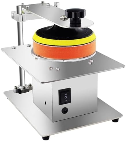 Disc Polishing Machine, Data Recovery and Scratch Repair Device, 7-Speed Adjustment, 6000 RPM for CD/DVD Cleaning and Restoration
