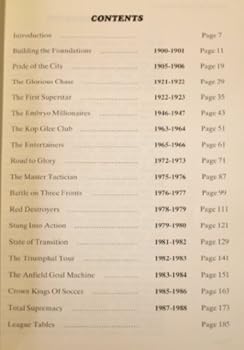 Paperback Club Of The Century.Liverpool F.C. A Special Tribute To Liverpool F.C'S 17 Championship Winning Seasons Book