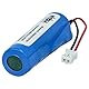 vhbw Akku kompatibel mit Sony Playstation PS3 & PS4 Move Navigation Controller CECH-ZCS1E - Ersatz für LIS1442, 4-180-962-01 - (Li-Ion, 600mAh, 3.7V)