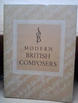 Hardcover Modern British composers (Symphonia books) Book