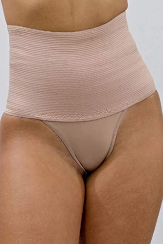 Calcinha Cinta Modeladora Cintura Alta Zera Barriga Compressão (PRETO, M)