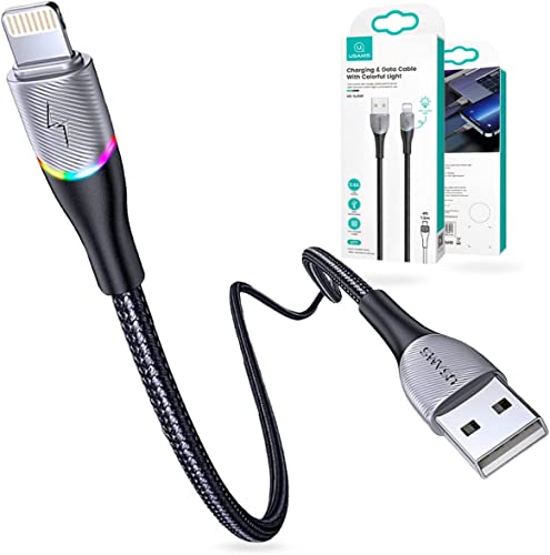 Cabo para iPhone 5 6 7 8 X 11 12 13 14 - Lightning Reforçado