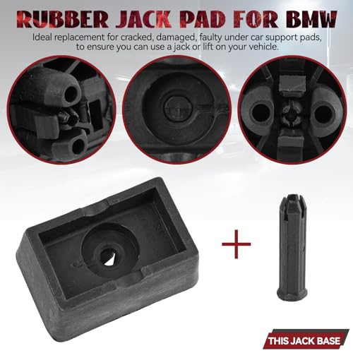 4 Stück Wagenheber Gummiauflage Adapter Wagenheberaufnahme Unterstellbock Gummistopfen Hebebühnen Für BMW E63 E64 E65 E66 E67 Mini R50 R53 R56 R57 R58 R55 51717039760