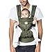 Ergobaby Ergonomiczne Nosidełko Omni 360 Cool Air Mesh z Regulacją Pozycji, Podparciem Lędźwiowym i Odpinanym Kapturem Przeciwsłonecznym, Kolor Khaki