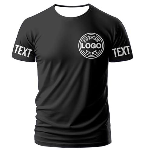 Custom T Shirts for Men Women Personalized Custom Tshirts Customized Tshirts Tee Customized Gifts Add Logo Photo Text2