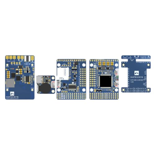 Image of Flight Controller MATEK System H743-WING V3 STM32H743VIT6 3-8S OSD Baro Compatible With RC Multirotor Airplane Fixed Wing Drones