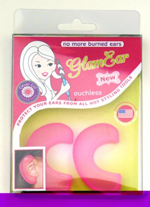 Clever Girl Innovations Glam Ears, Silicone pair of ear protectors - Clever Girl Pink