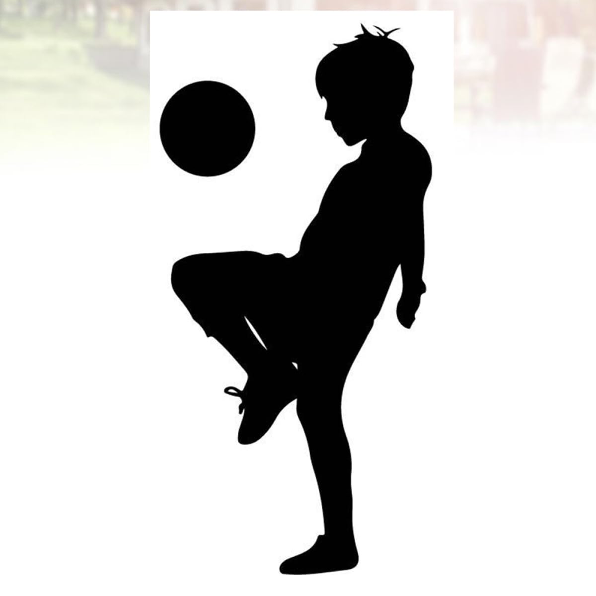 POPETPOP Adesivi Murali per Ragazzo Ragazza Tema Calcio, Decorazioni per Cameretta Giovani, Adesivo Murale da Calcio per Camera da Letto, Sticker Decorativo Sportivo