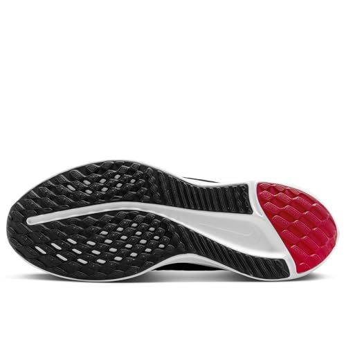 Nike NIKE Men's Quest 5 Sneaker, Black University Red Smoke Grey, 6 UK