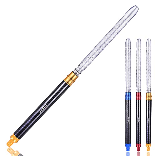 Biguy® Premium Shisha GlasMundstück - 48cm Lang | Carbon Mit Mundstück Glas Mit Gewinde Design & Gut Verarbeitet Carbon…