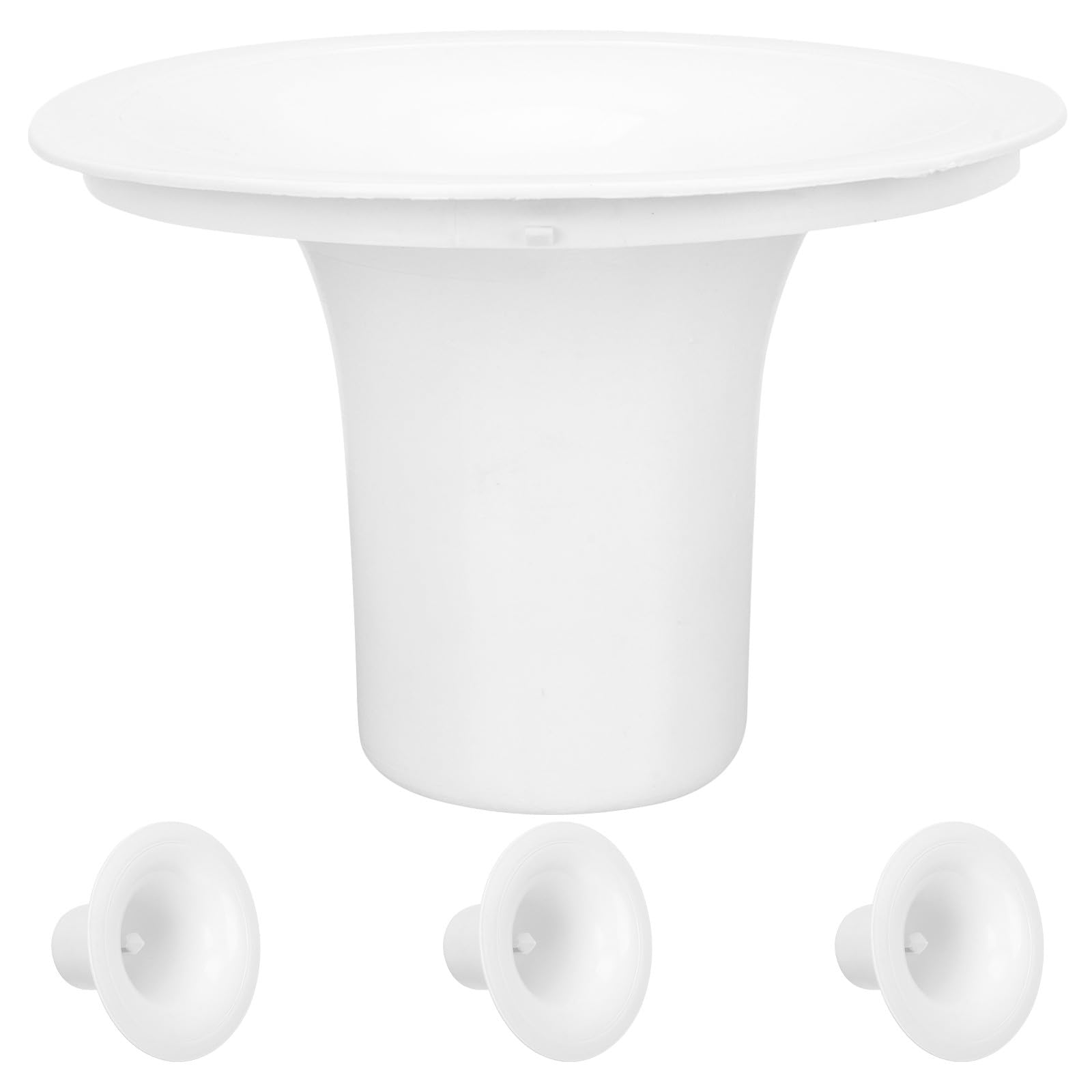 Siège de rechange pour fontaine à eau universel, lot de 4 supports étanches durables