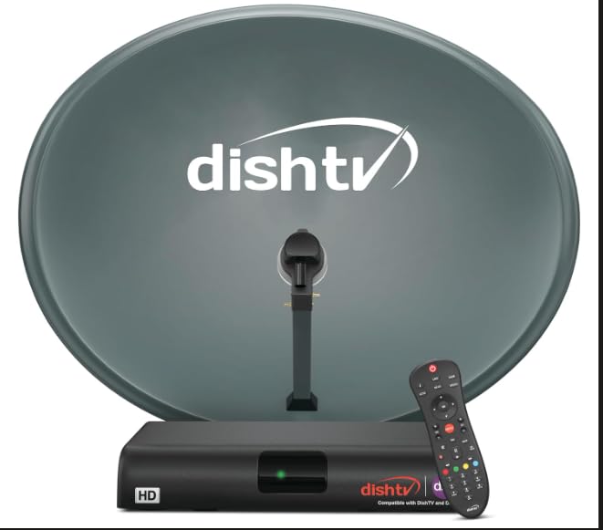Dish TV HD Set Top Box with Dish Antenna and Remote | 3 Months All Channels Free, Includes Dish Antenna, HD Picture Quality, Remote Included, Satellite TV Kit-image-47