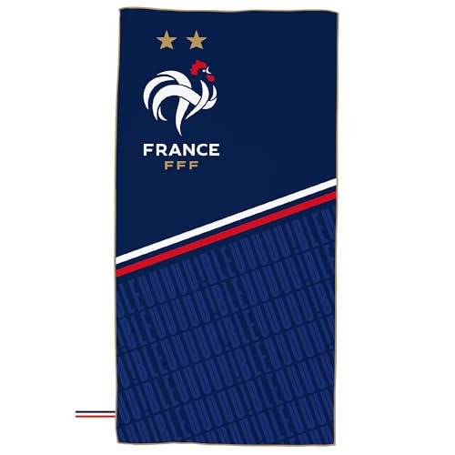 OMYDREAM FFF Repeat Serviette de Bain et de Plage | Doux & Ultra-Absorbant | Oeko-TEX | 70x140 cm | Microfibre (Bleu)